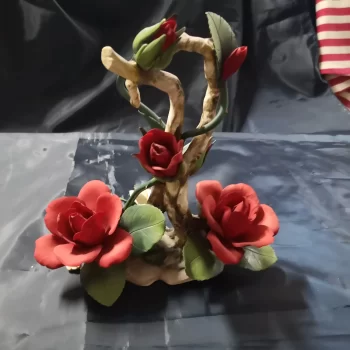 Napoleon Capodimonte Tronchetto Rose Rosse